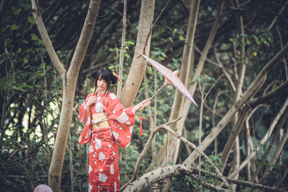 萝莉风COS 桜桃喵 – 夏日祭