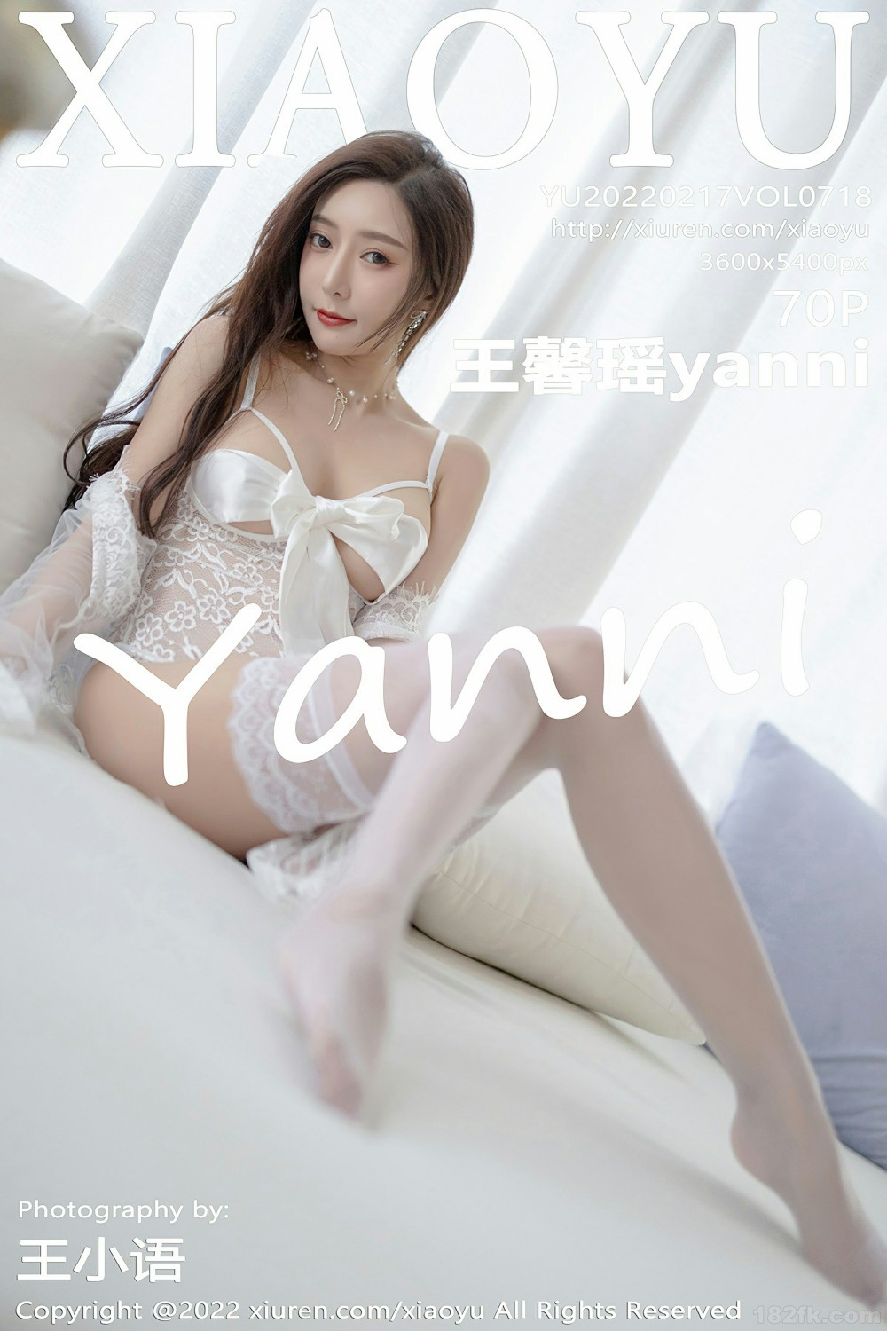 [XIAOYU语画界] 2022.02.17 VOL.718 王馨瑶yanni 白色丝袜