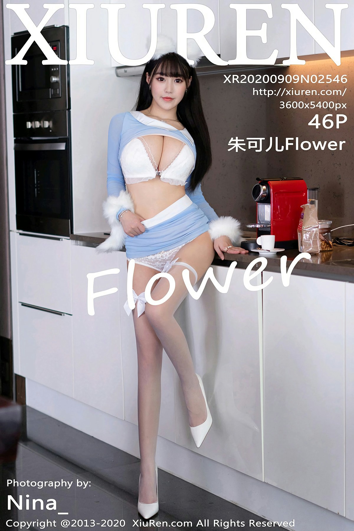 [XiuRen秀人网] 2020.09.09 No.2546 朱可儿Flower 制服装扮