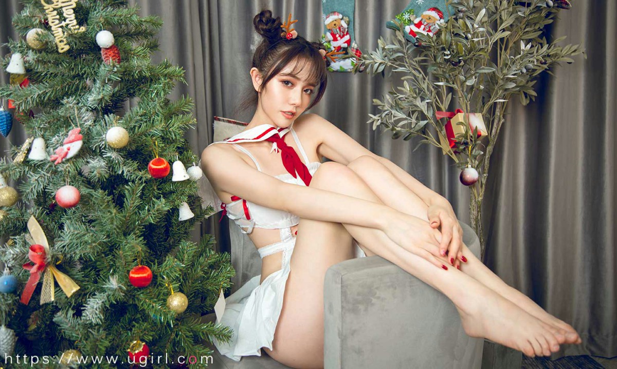 [Ugirls尤果网]爱尤物 2019.12.24 No.1679 唐小糖 制服少女圣诞秀